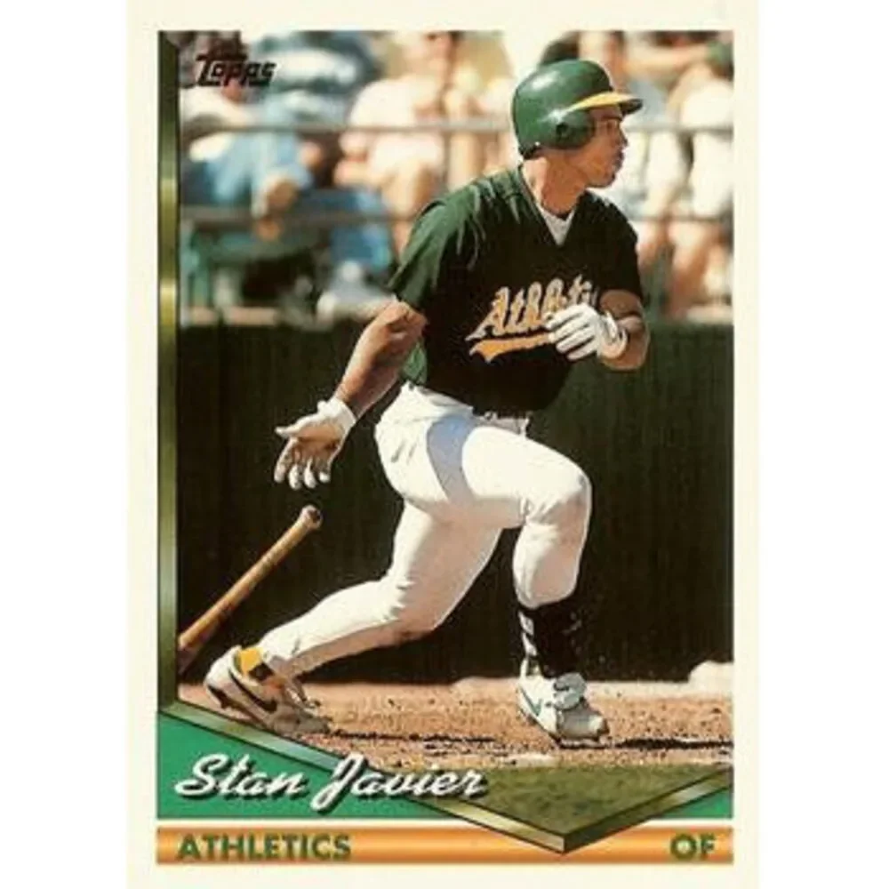 1994 Topps Traded Stan Javier 107T Oakland Athletics